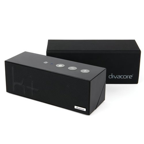 Divacore Divacore Ktulu II+ - NFC - Bluetooth speaker - Powerbank - 35uur speeltijd - Zwart Divacore Divacore Ktulu II+ - NFC - Bluetooth speaker - Powerbank - 35uur speeltijd - Zwart