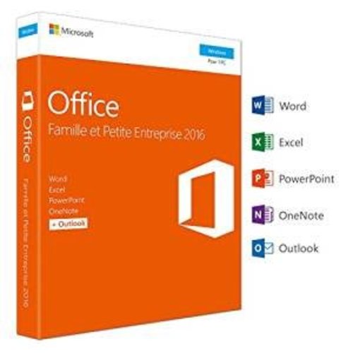 Microsoft Microsoft Office 2016 Home & Business - Windows French