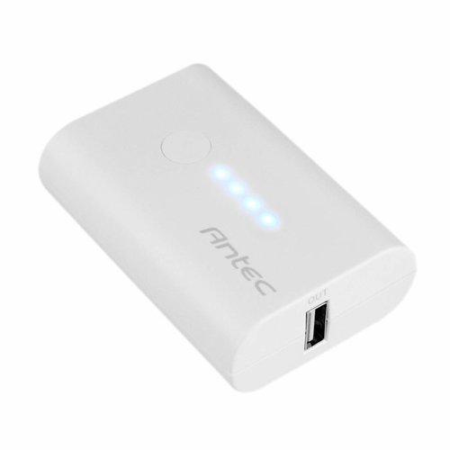 Antec Antec PowerUp 6200 mAh Powerbank USB - Wit Antec Antec PowerUp 6200 mAh Powerbank USB - Wit