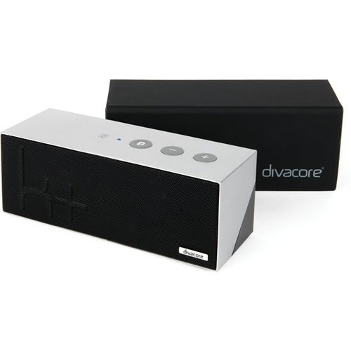 Divacore Divacore Ktulu II+ - BLuetooth Speaker - Powerbank - 35 uur speeltijd -Zilver Divacore Divacore Ktulu II+ - BLuetooth Speaker - Powerbank - 35 uur speeltijd -Zilver