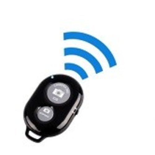 Draadloze shutter voor selfie en telefoon Draadloze shutter voor selfie en telefoon