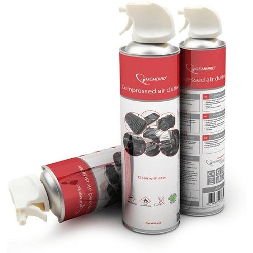 Gembird Gembird Air Duster - perslucht (set van 3 stuks à 600ml/stuk) * Gratis verzending * Gembird Gembird Air Duster - perslucht (set van 3 stuks à 600ml/stuk) * Gratis verzending *