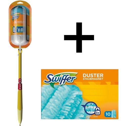 Swiffer Swiffer XXL Duster Staubmagnet DELUXE kit met 12 aanvullingen Swiffer Swiffer XXL Duster Staubmagnet DELUXE kit met 12 aanvullingen