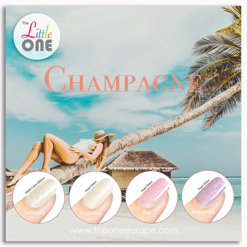 The One Champagne Color Set LED/UV Gellak 7ml The One Champagne Color Set LED/UV Gellak 7ml