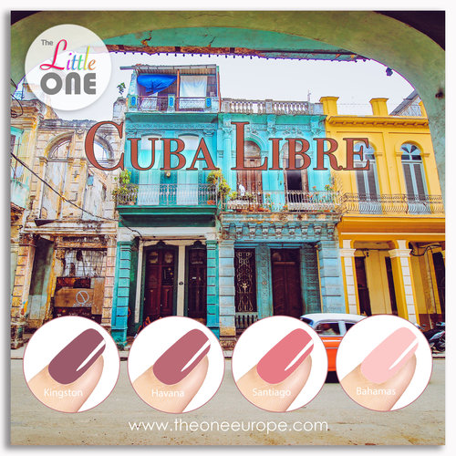 The One Cuba Libre Color Set LED/UV Gellak 7ml The One Cuba Libre Color Set LED/UV Gellak 7ml