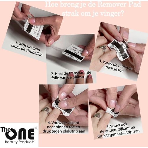 The One The One Gellak - Manicure set - Gellak Remover - Cuticle oil - Bufferblok - cuticle pusher - Nailcare