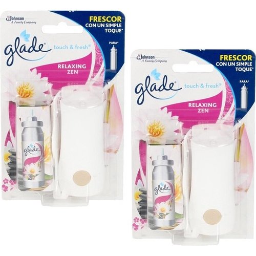 Glade Glade Touch & Fresh Relaxing Zen met houder Relaxing Zen - 2 x 10 ml Glade Glade Touch & Fresh Relaxing Zen met houder Relaxing Zen - 2 x 10 ml