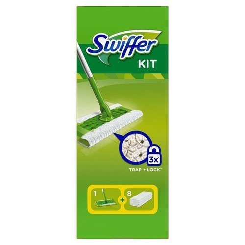 Swiffer Swiffer Sweeper Vloerdoekjes - Starterkit met 8 navullingen * Gratis verzending * Swiffer Swiffer Sweeper Vloerdoekjes - Starterkit met 8 navullingen * Gratis verzending *