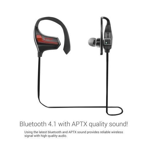 PSYC Esprit Bluetooth Sport headset - Draadloos Oortelefoon/ Koptelefoon / Oordopjes / Oortjes / Hoofdtelefoon / Headphones - Geschikt voor Hardloop & Sport - Waterbestendig - Zwart *Gratis verzending*
