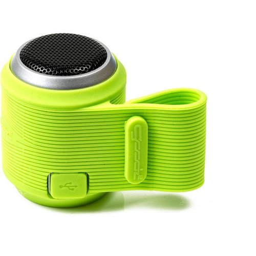 Opro9 Booma2 Micro draadloze speaker bluetooth, telefoonstand, groen Opro9 Booma2 Micro draadloze speaker bluetooth, telefoonstand, groen