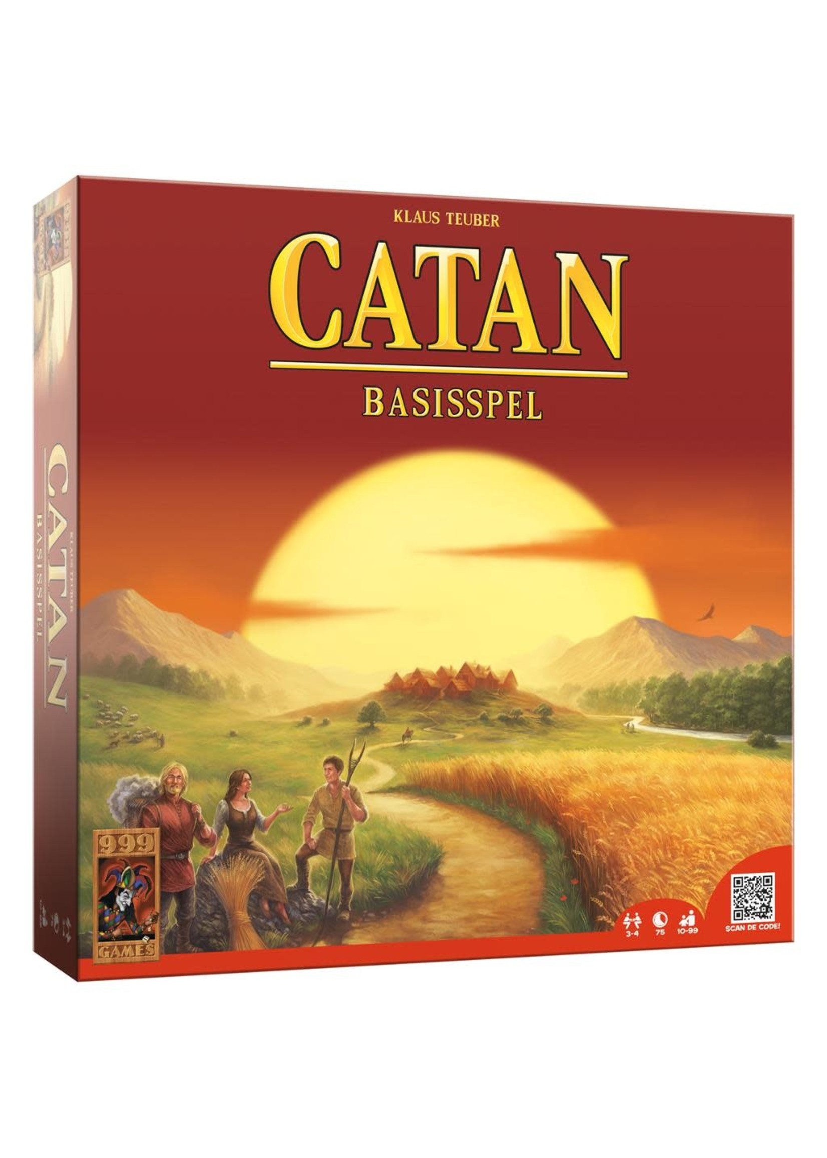 999 Games SPEL KOLONISTEN VAN CATAN BASIS