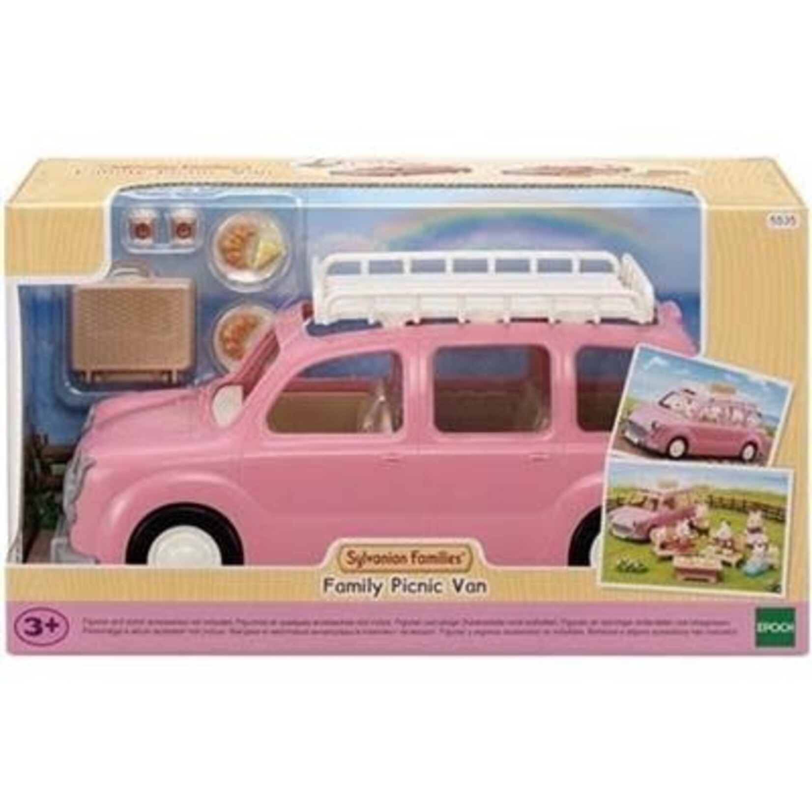 Sylvanian Families SYLVANIAN FAMILIES 5535 FAMILIE PICKNICK AUTO