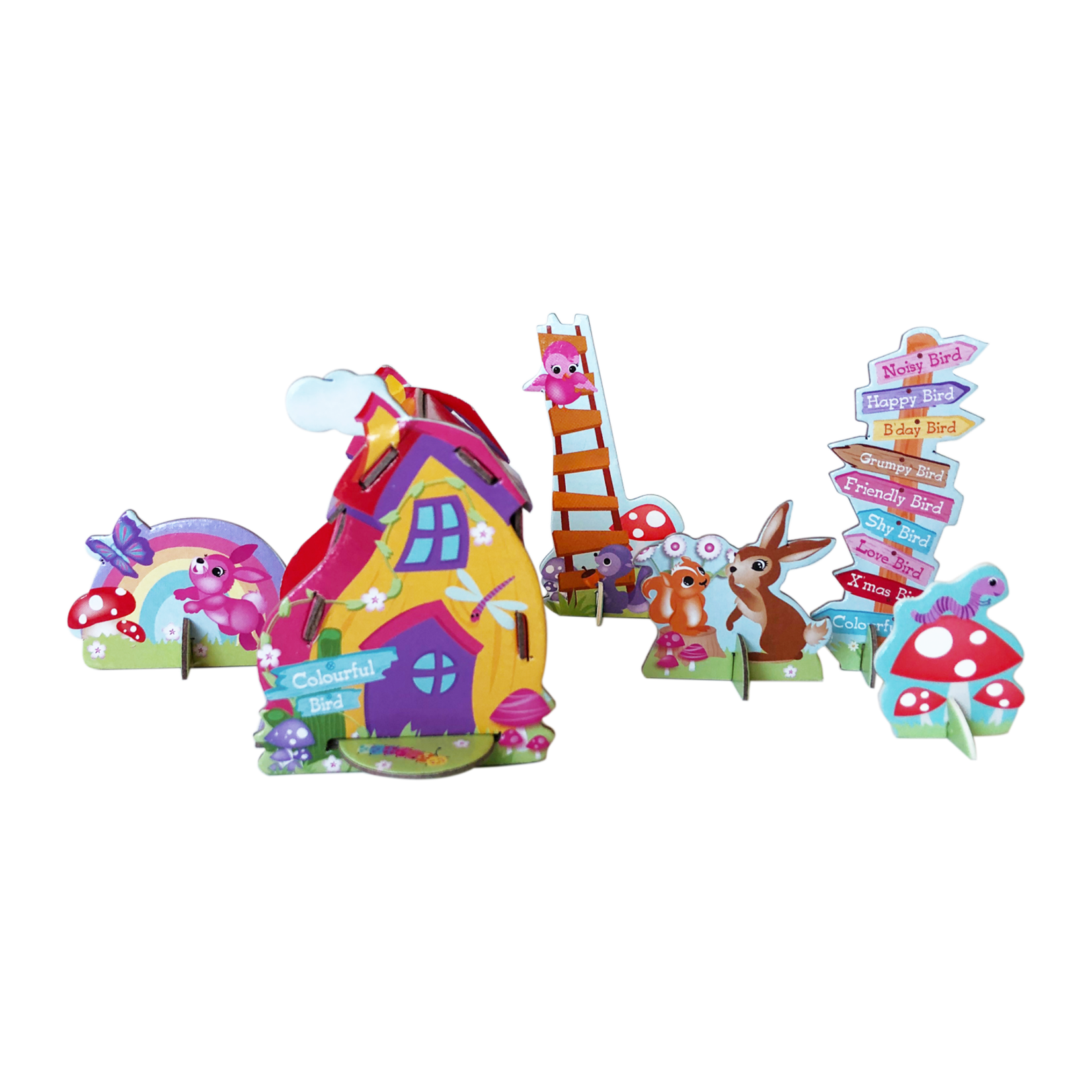 Geen Merk Billibirds - Colourful Bird