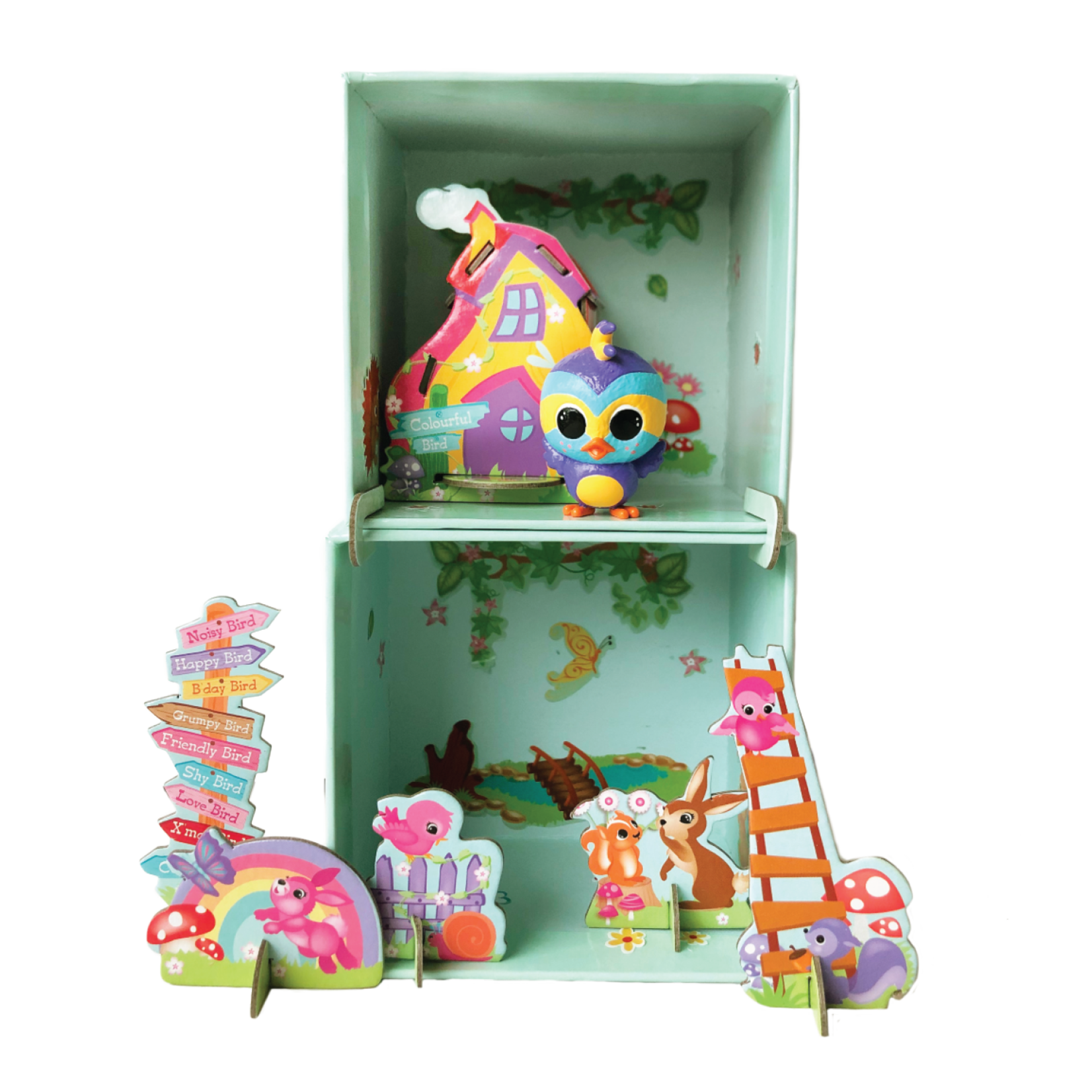 Geen Merk Billibirds - Colourful Bird