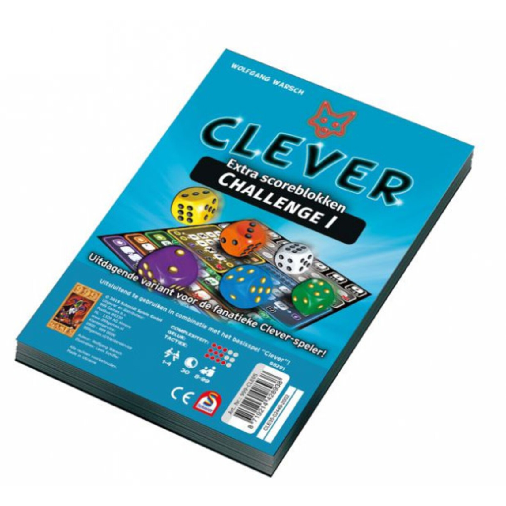 999 Games Clever Challenge Scoreblok