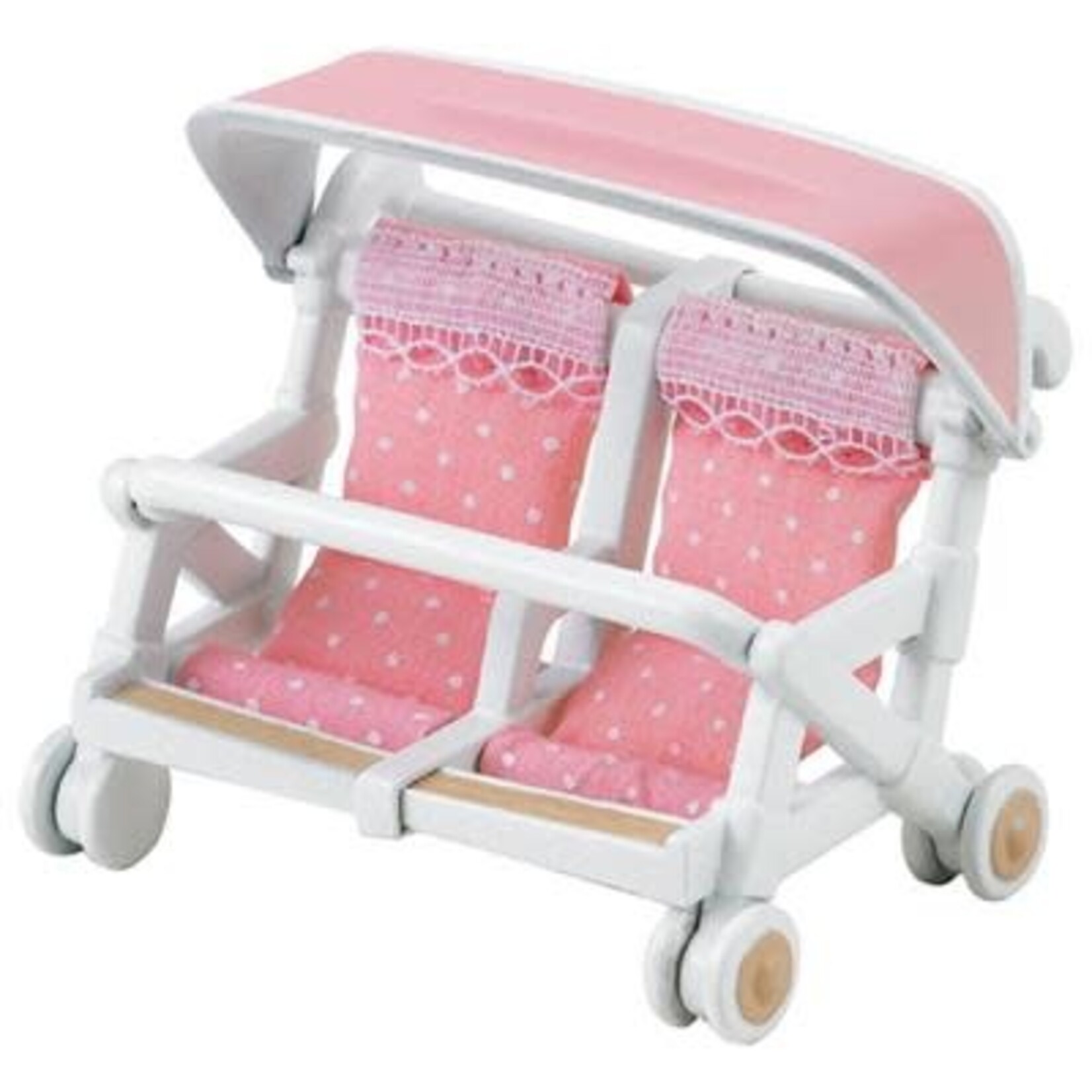 Sylvanian Families SYLVANIAN FAMILIES DUBBELE KINDERWAGEN 4533