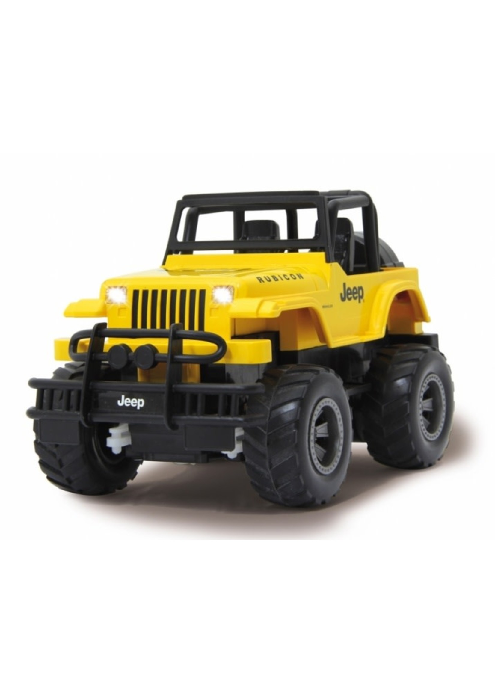 Rastar RC Jeep Wrangler Rubicon 2,4 GHz geel 1:18