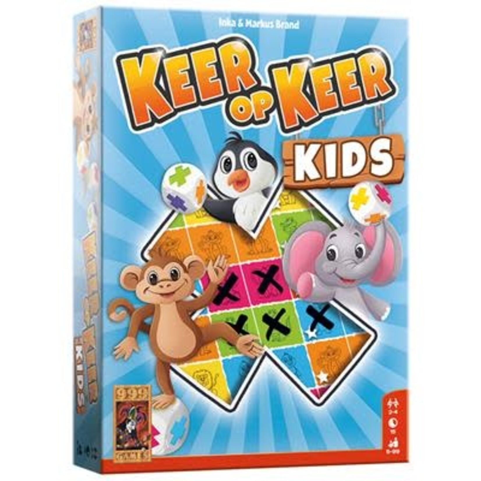 999 Games SPEL KEER OP KEER KIDS