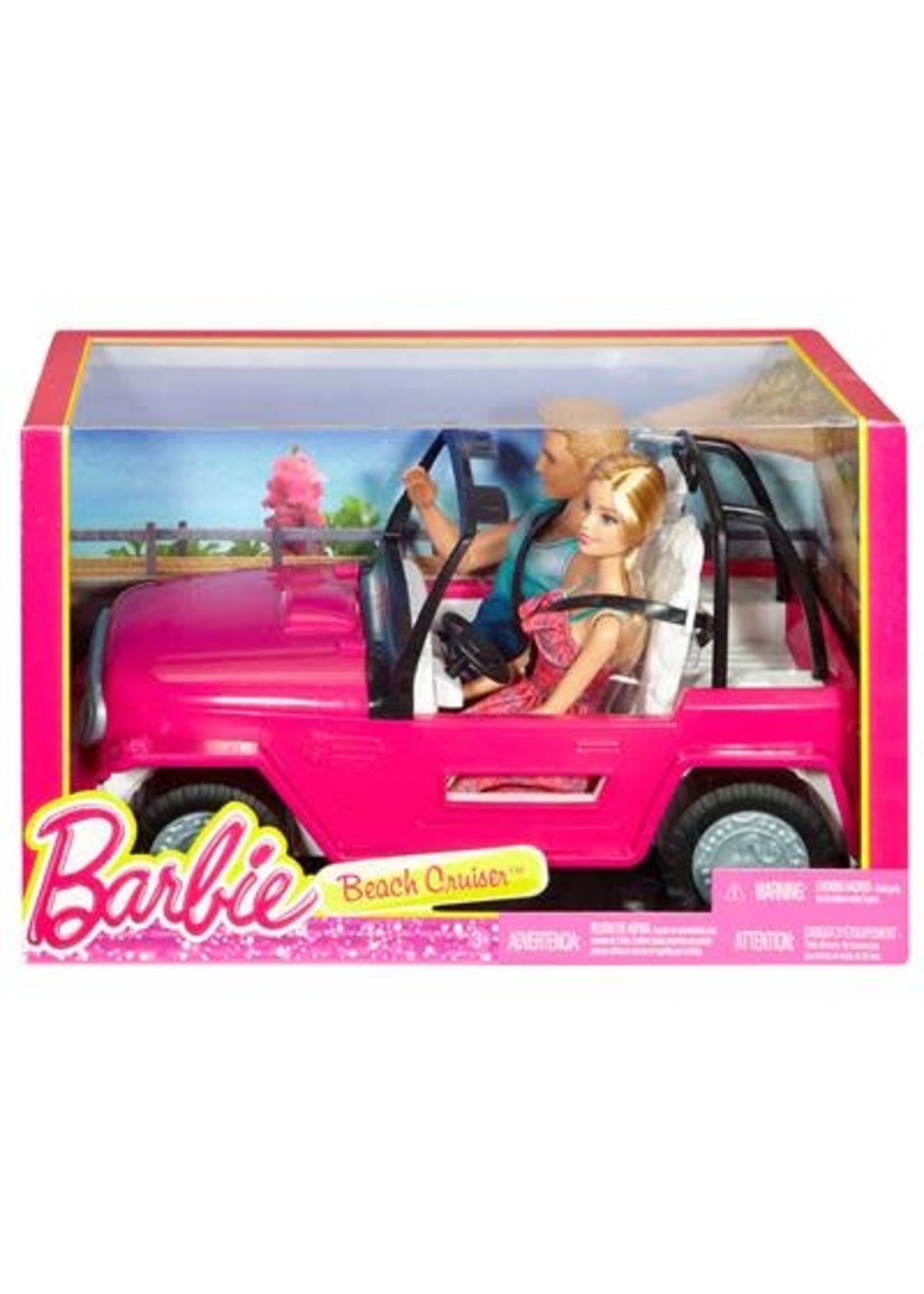 Barbie BARBIE BEACH CRUISER MET BARBIE EN KEN