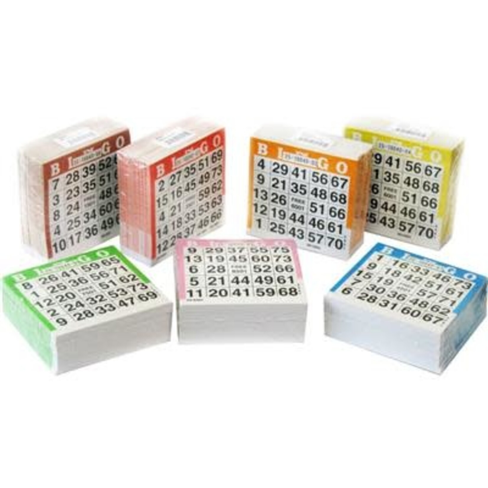 Longfield games BINGO KAARTEN 500st