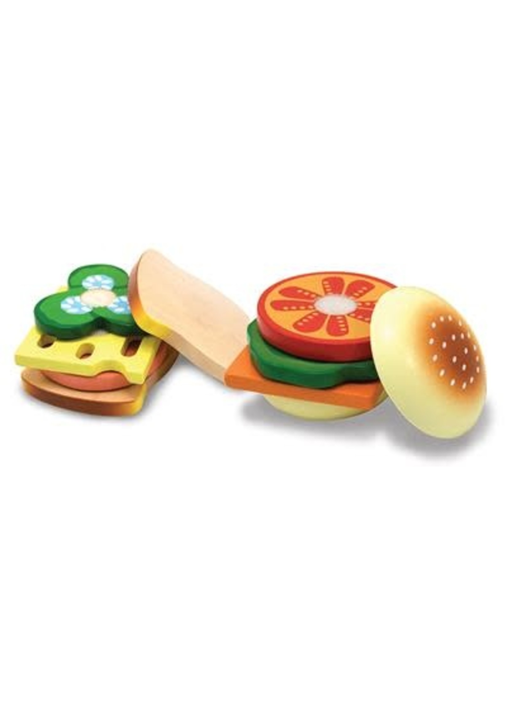 Melissa & Doug HOUTEN SANDWICHSET 17-DELIG