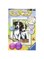 Ravensburger Schilderen op nummer Schattige puppies