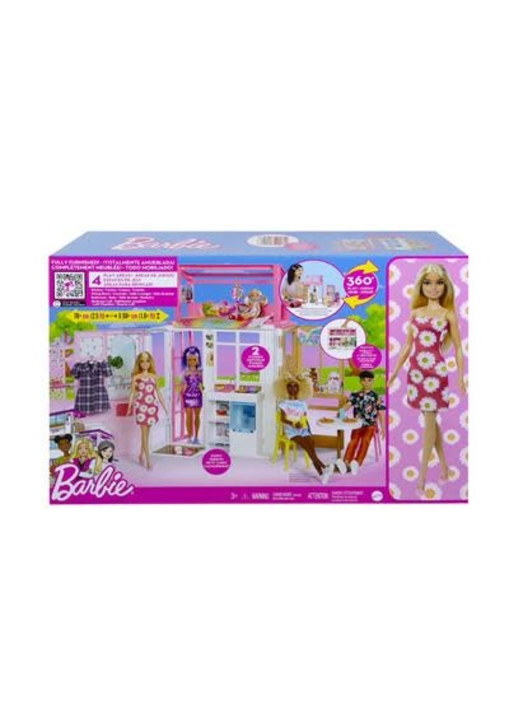 Speels Concentratie Schuine streep BARBIE HUIS MET POP - Toys enThings Vlaardingen