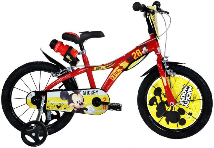 Kinderfiets Dino Bikes Mickey Mouse: 16 inch - Toys enThings Vlaardingen