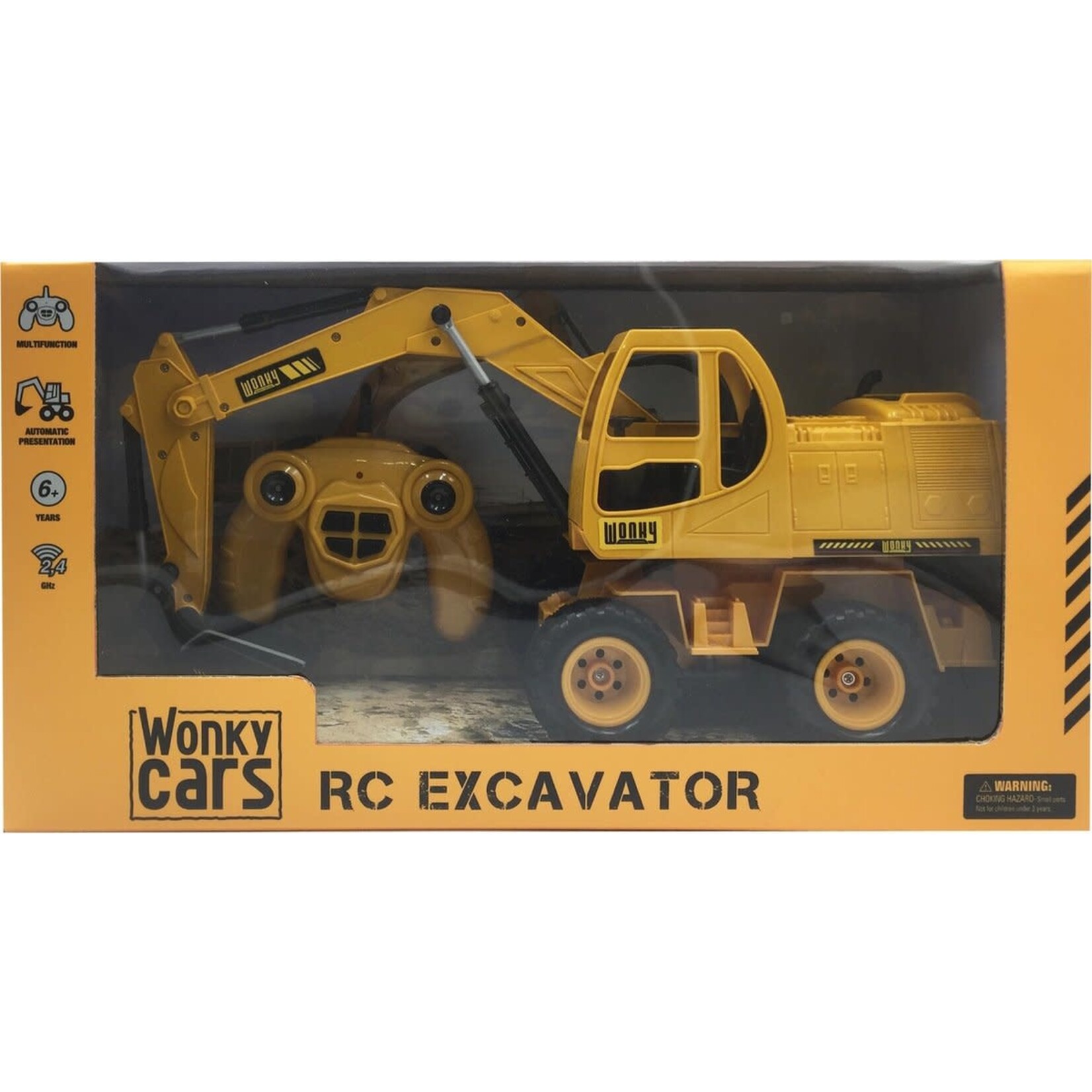 WonkyCars Wonky Cars - Graafmachine 1:24 - RC