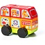 Cubika Cubika houten  mini-bus vrolijke dieren