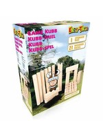 Eddy Toys KUBB SPEL 21 DELIG 30 CM