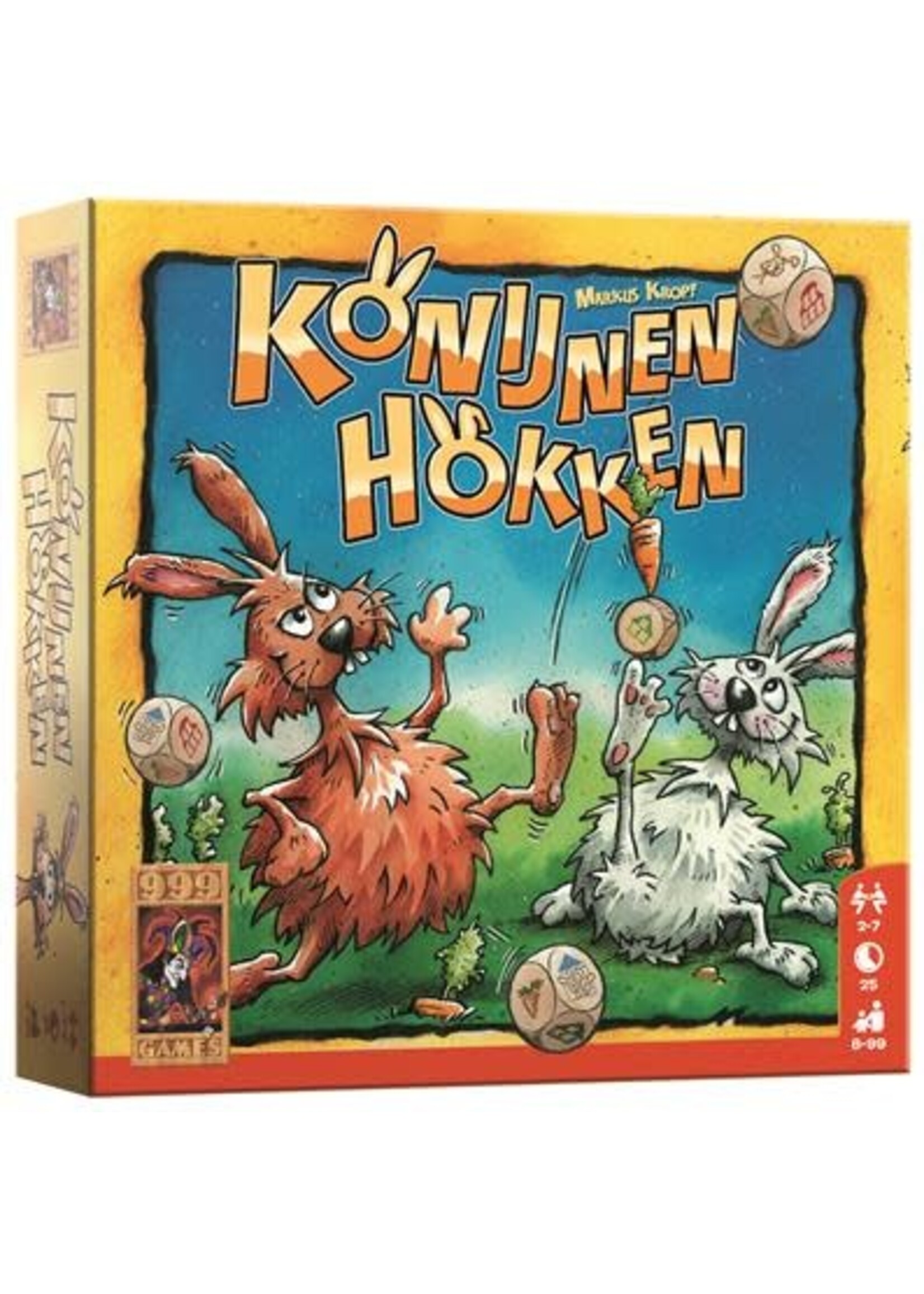 999 Games SPEL KONIJNEN HOKKEN