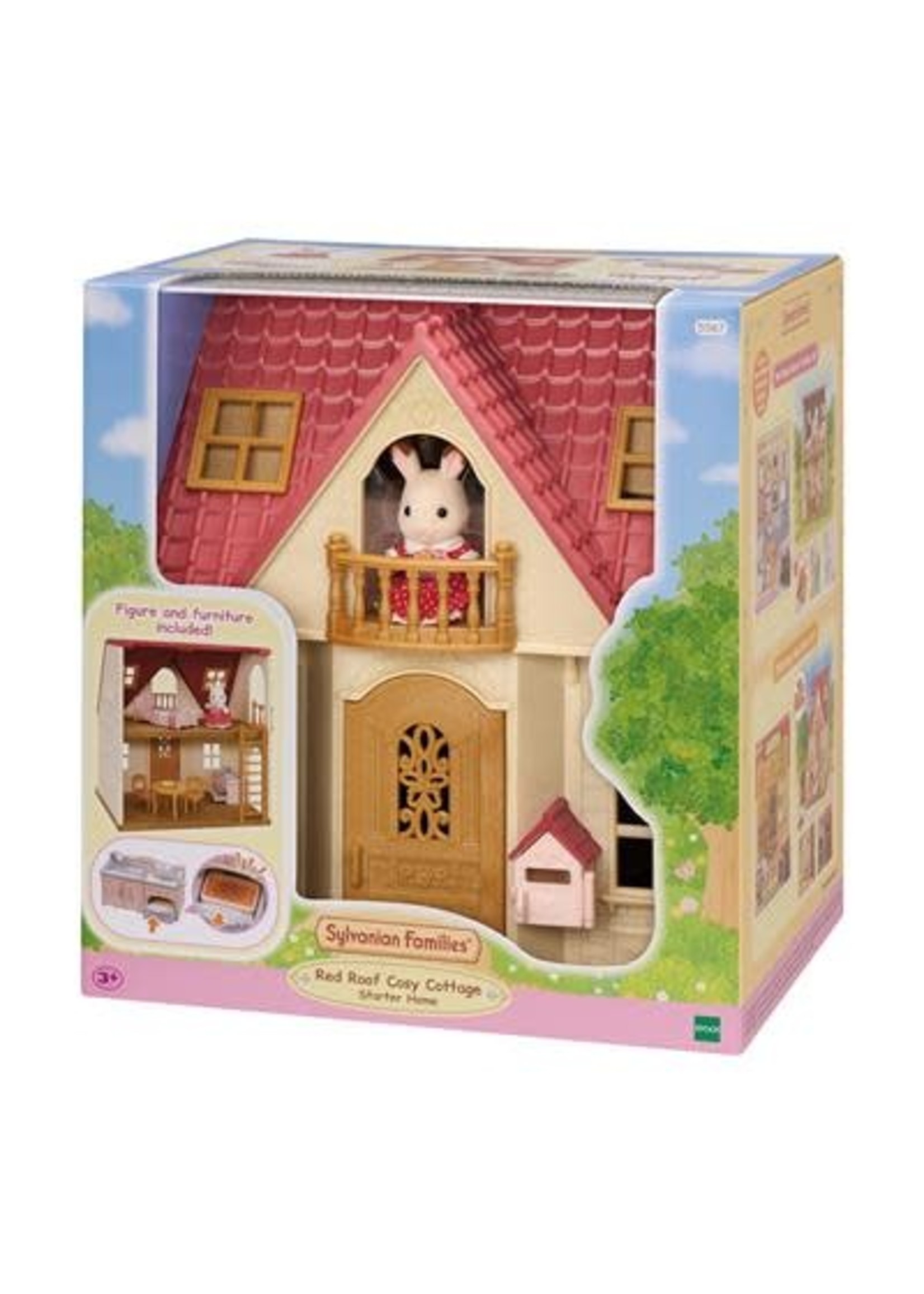 Sylvanian Families SYLVANIAN FAMILIES 5567 NEW RED ROOF COSY COTTAGE STARTER HOME