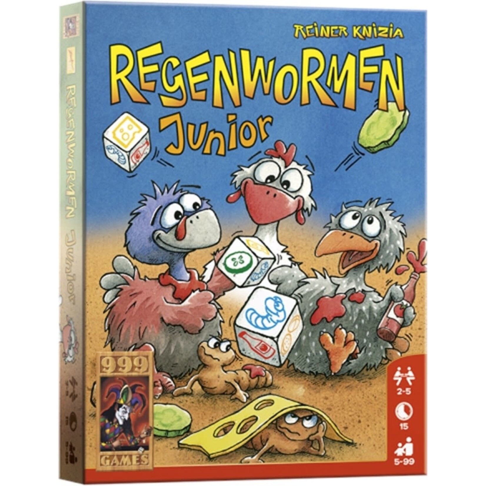 999 Games SPEL Regenwormen Junior