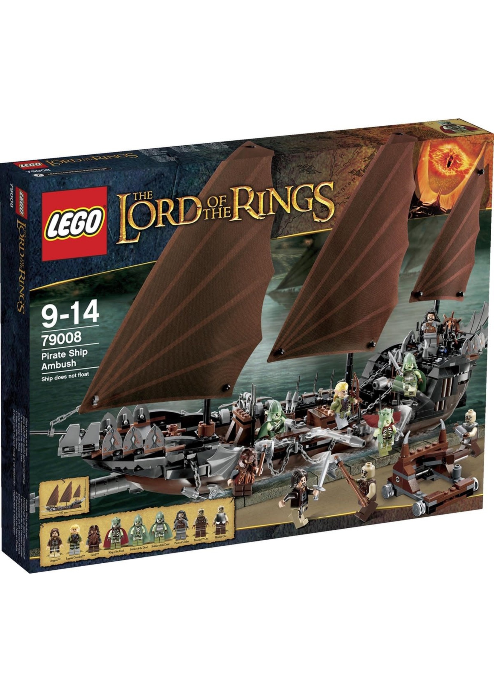 Lego LEGO Lord of the Rings Piratenschip Hinderlaag - 79008