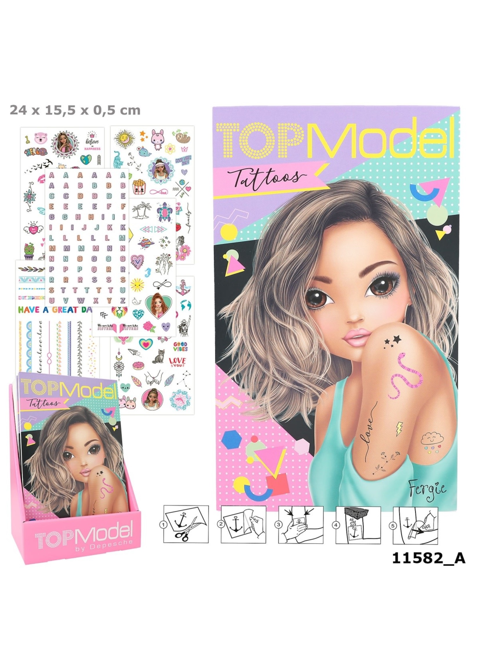 TOPModel tattoo blok - Toys enThings Vlaardingen