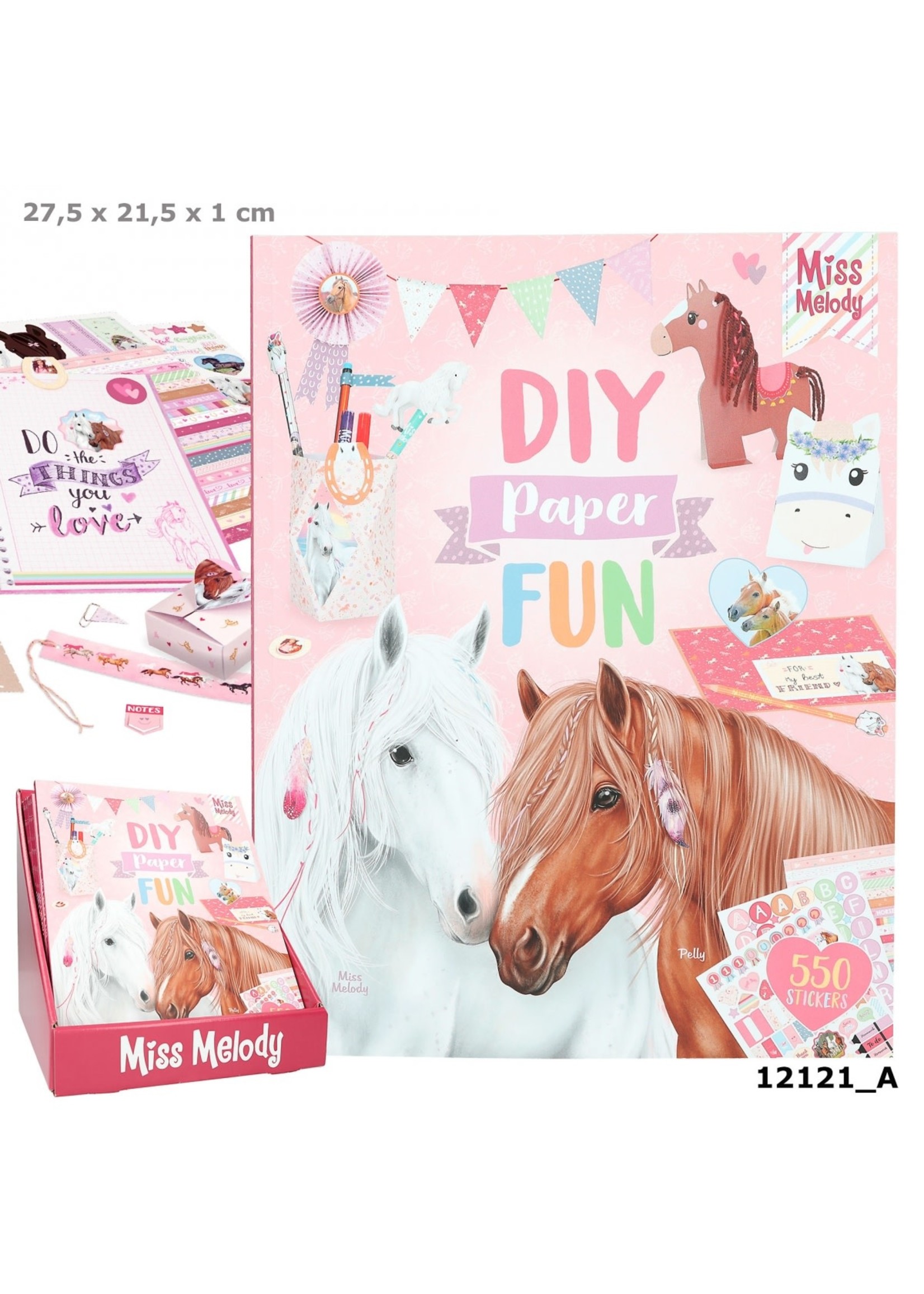 Miss Melody Miss Melody DIY Paper Fun Book