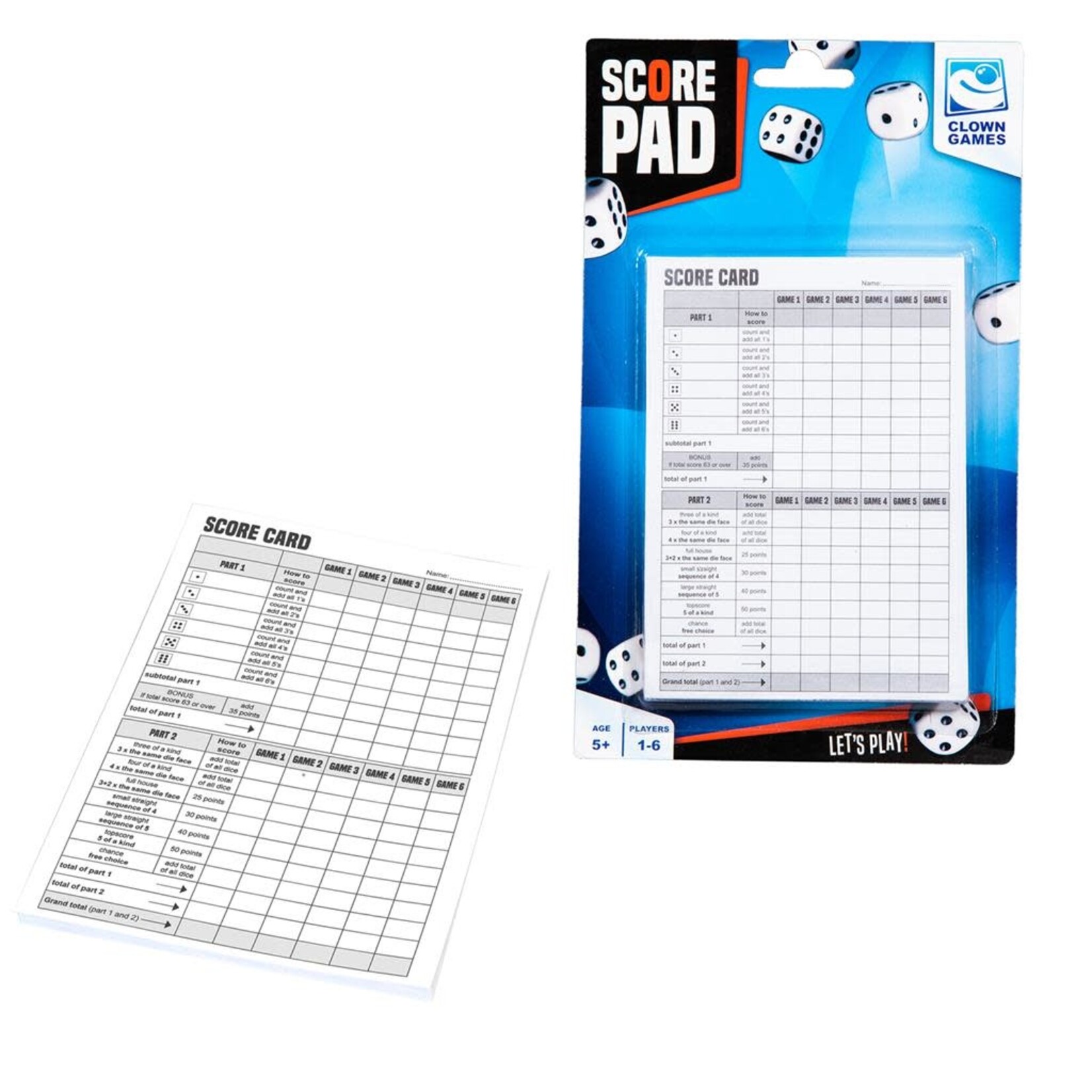 Clown CLOWN GAMES SCOREBLOK 50 VEL