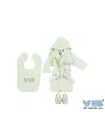 VIB Giftset Mint Badjas62-68/Slab/Slippers