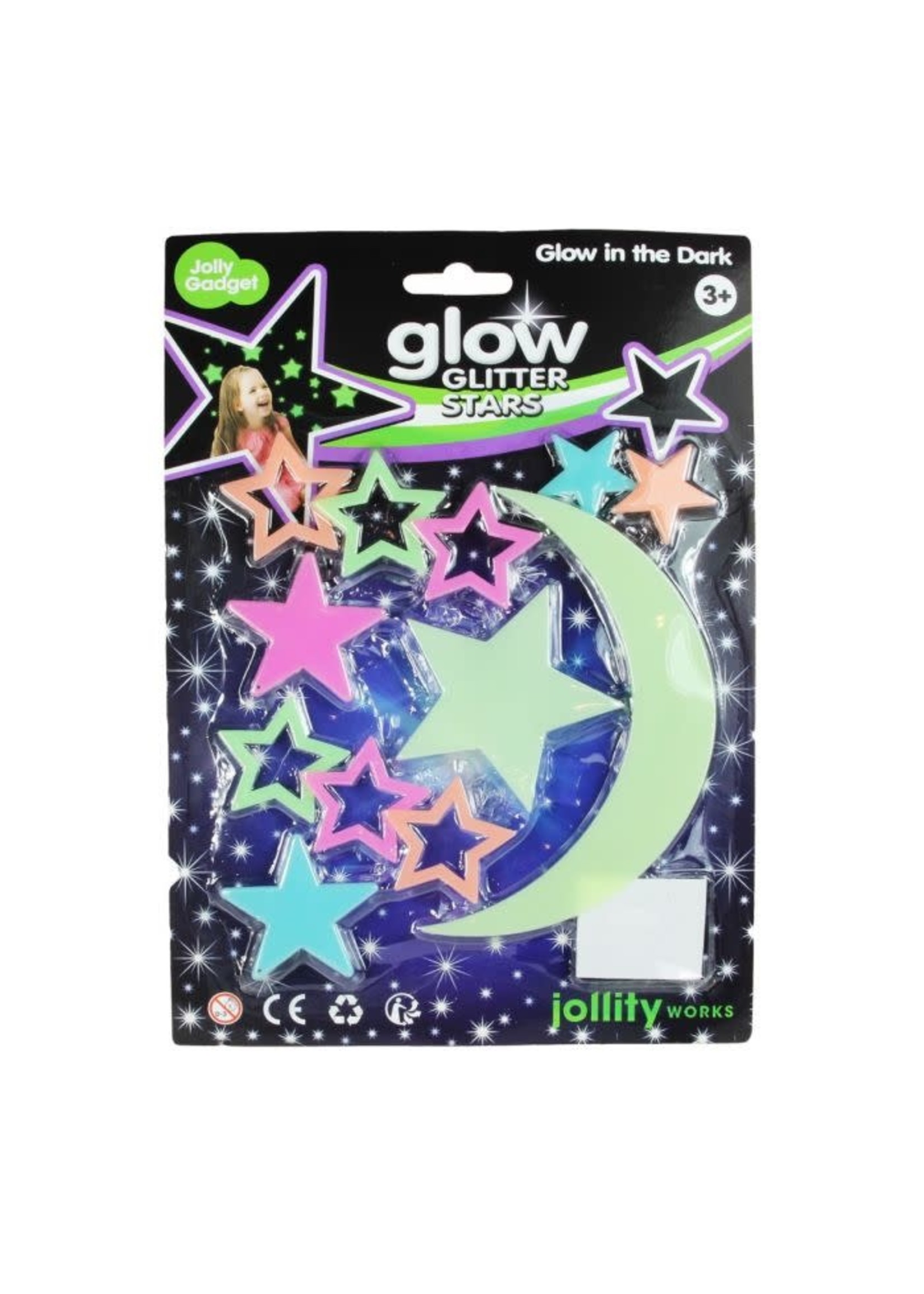 JollyGadget GLOW IN THE DARK STARS AND COMETS
