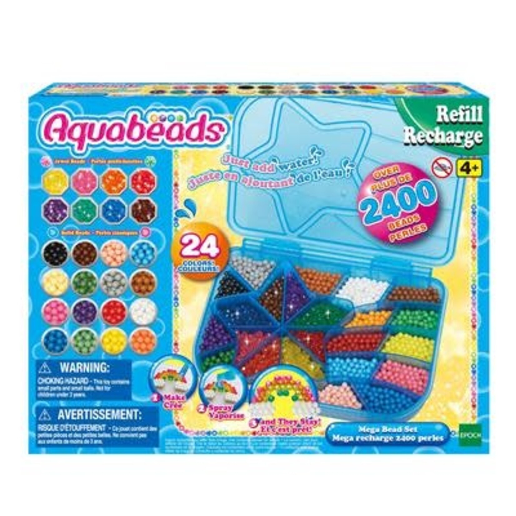 Aquabeads Aquabeads Navulling mega parelpakket