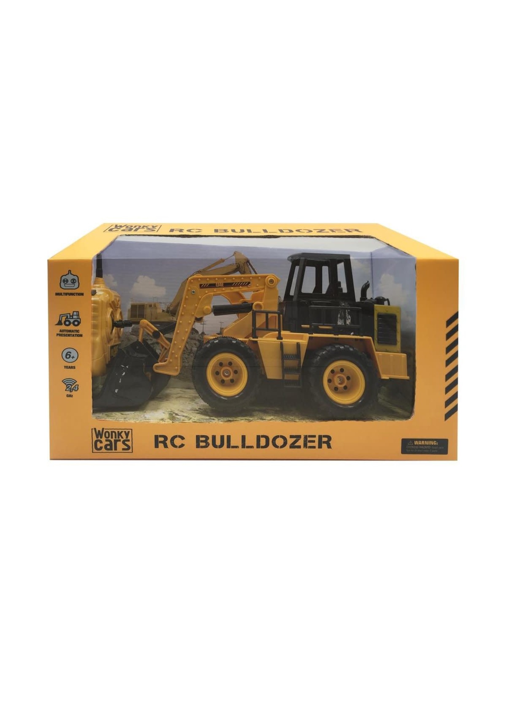 WonkyCars Wonky Cars - Bulldozer 1:24 - RC