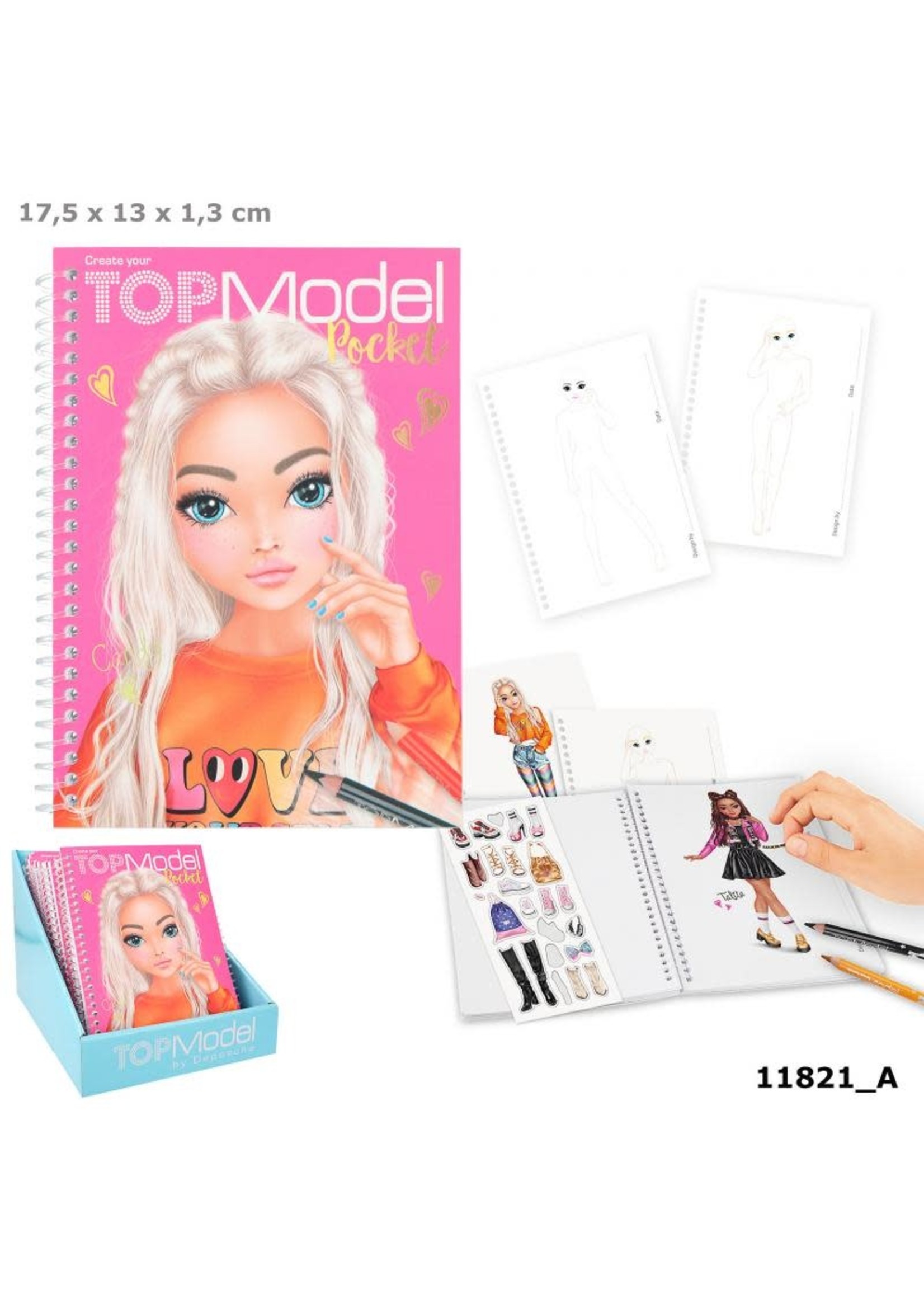 Topmodel TOPModel pocket kleurboek