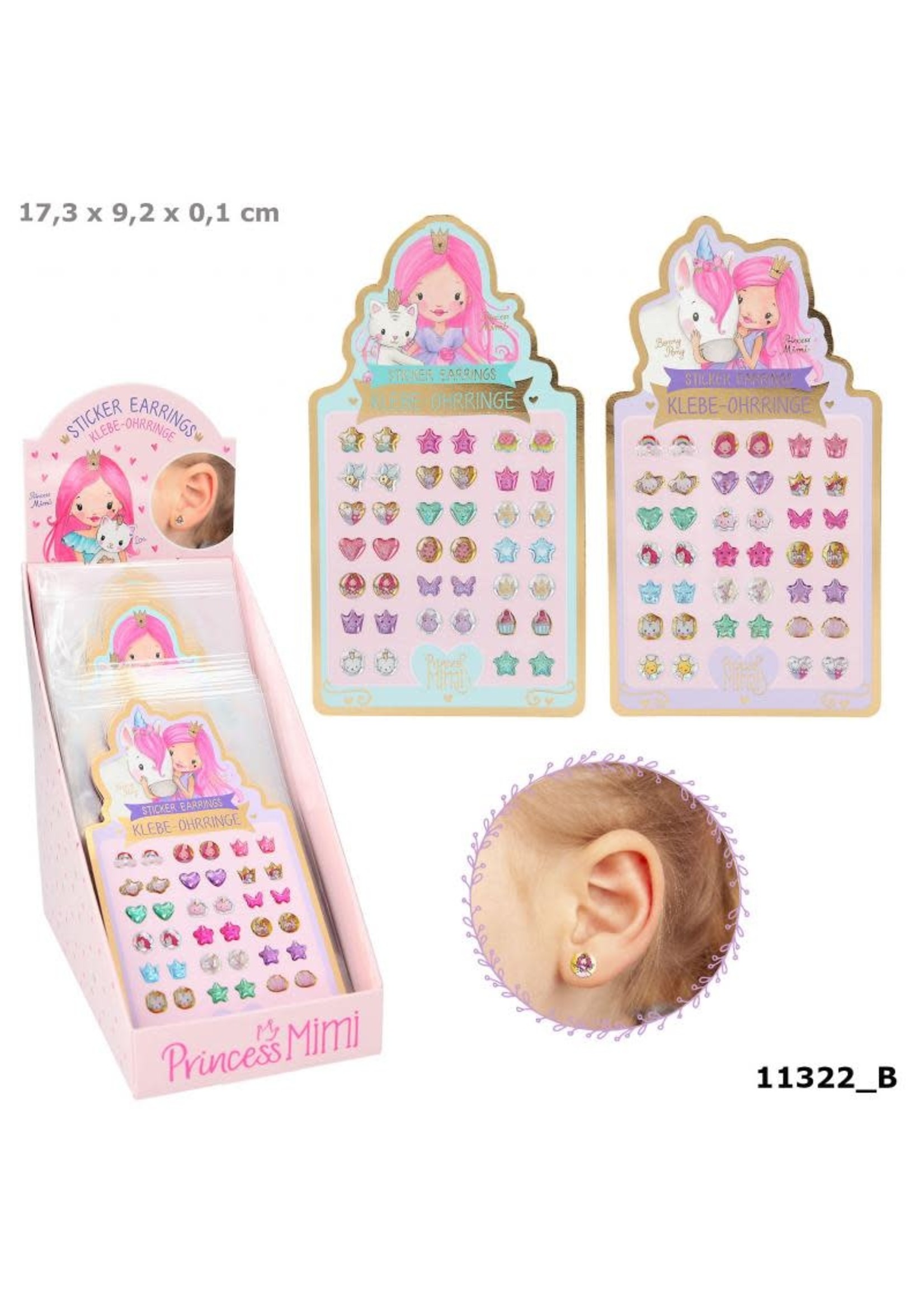 Princess Mimi Princess Mimi sticker oorbellen