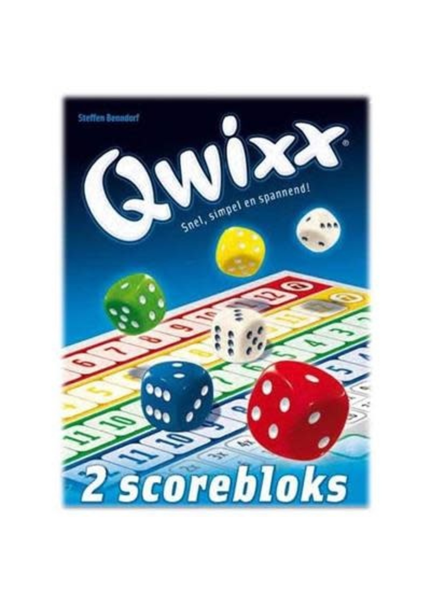 White Goblin SPEL QWIXX SCOREBLOKKEN