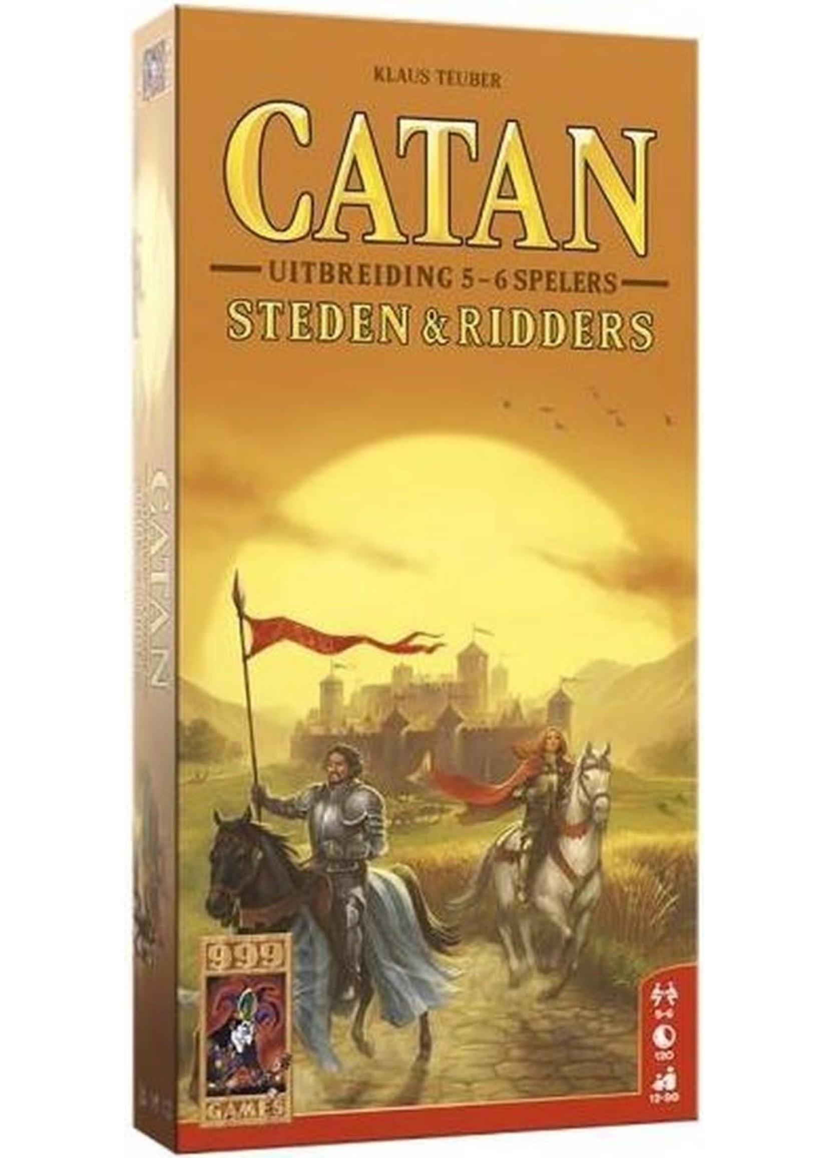 999 Games SPEL Catan: Uitbreiding Steden & Ridders 5/6 spelers