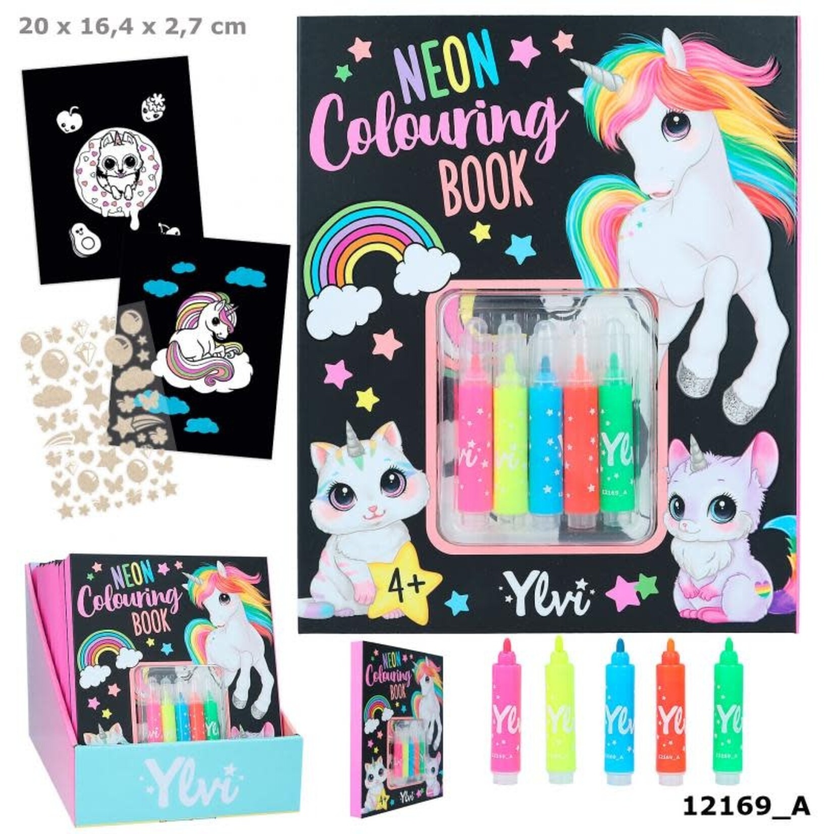 Ylvi Ylvi neon kleurboek