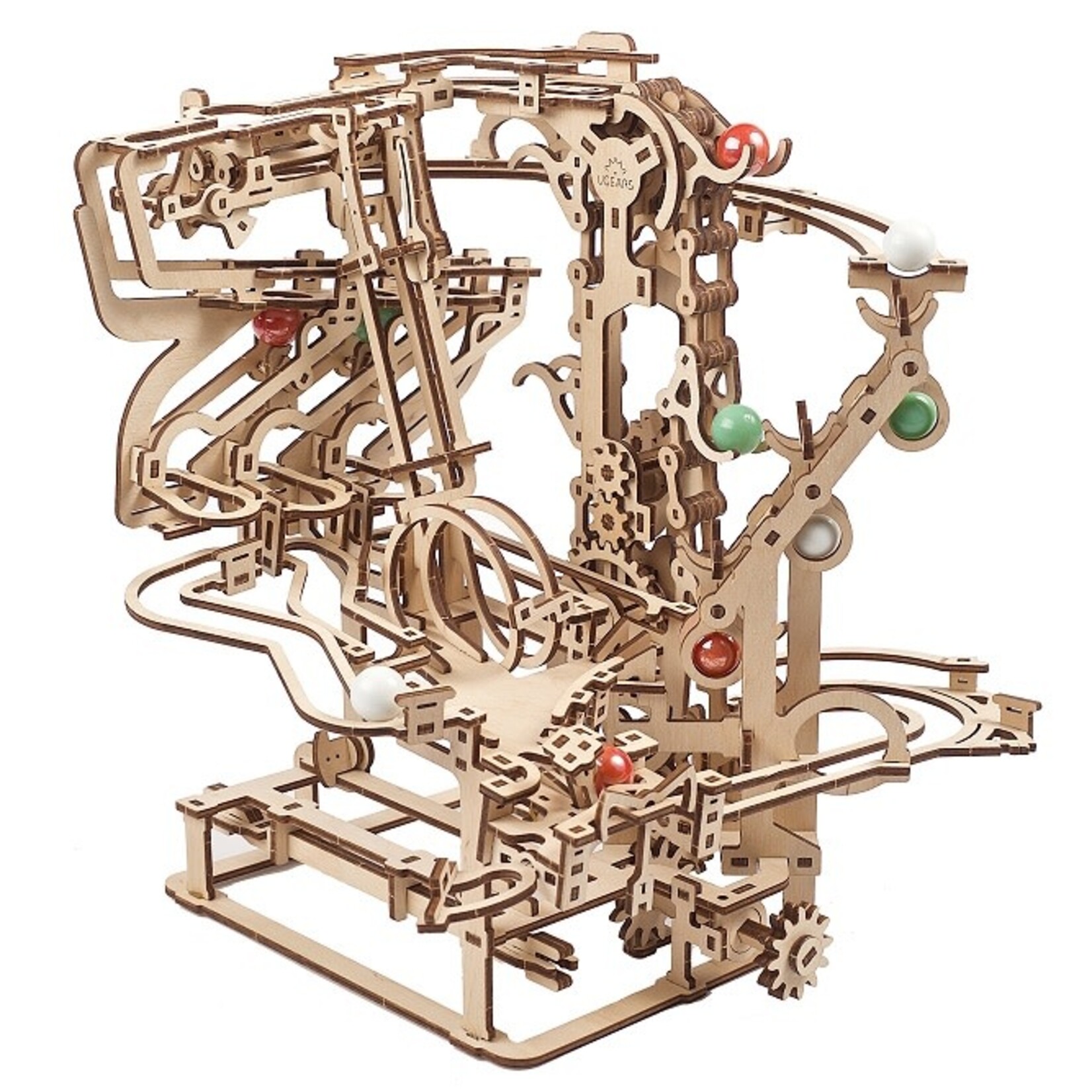 Ugears Knikkerbaan #1 "Chain Hoist Bouwpakket