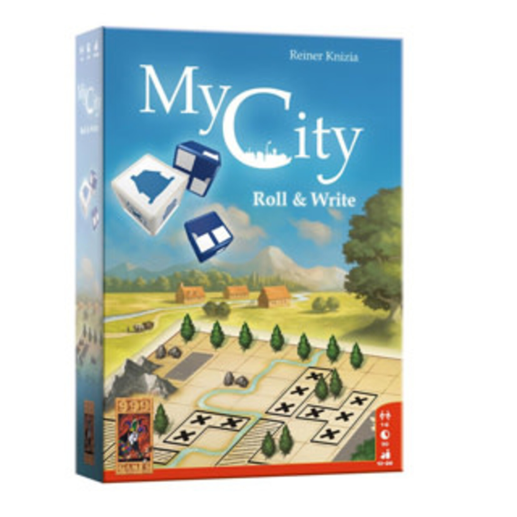 999 Games Spel My City Roll & Write
