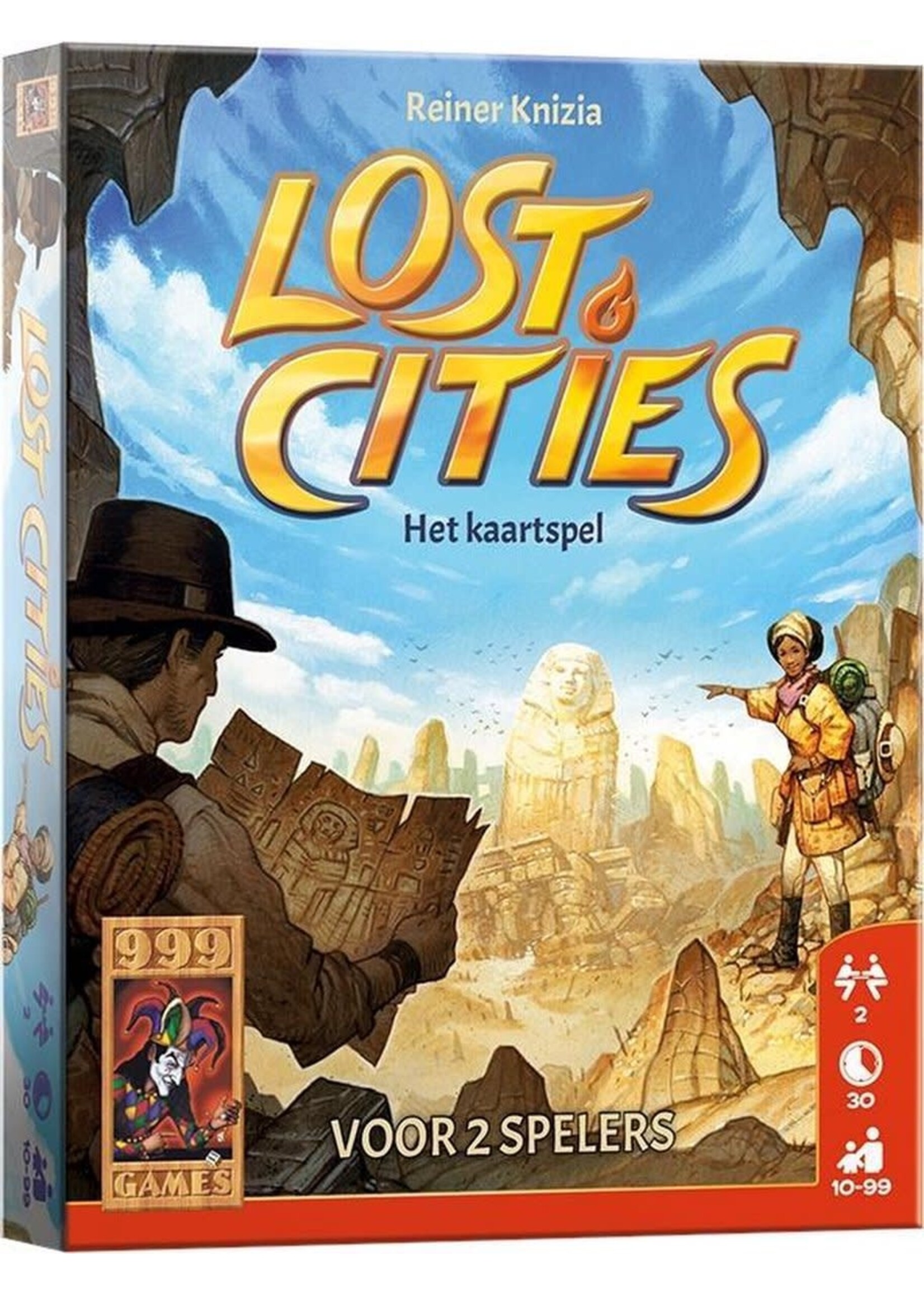 999 Games SPEL LOST CITIES HET KAARTSPEL